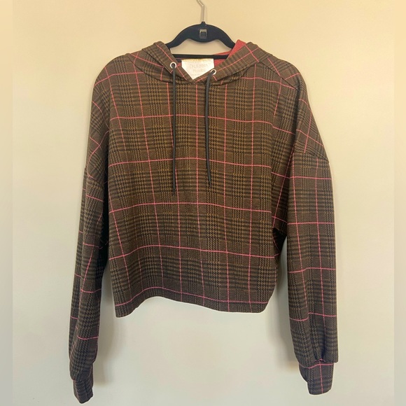 California Moonshine Plaid Hoodie - Picture 1 of 3